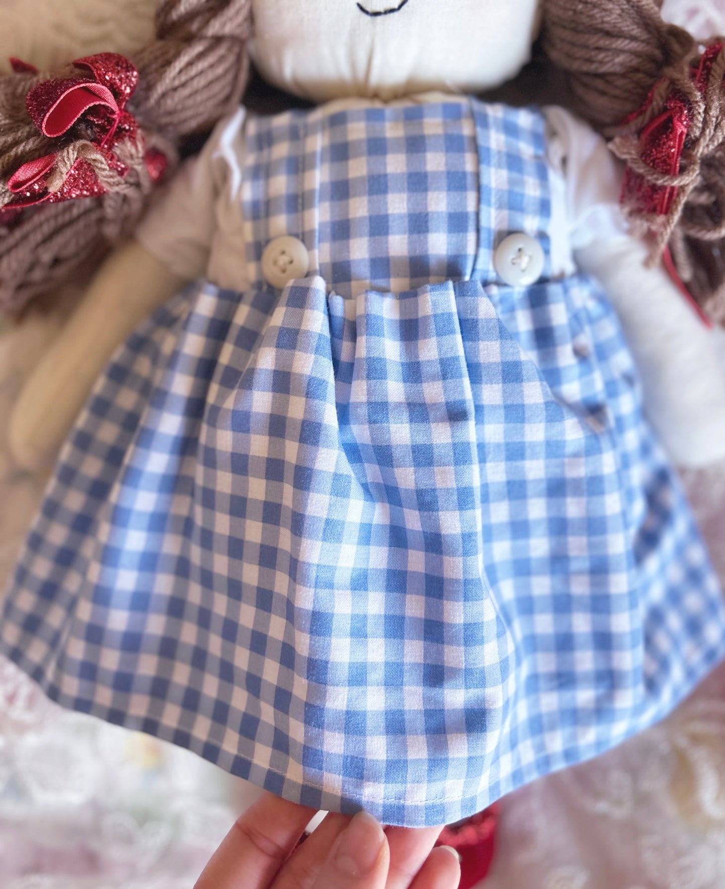Handmade Rag Doll, Heirloom Doll ๐ง๐