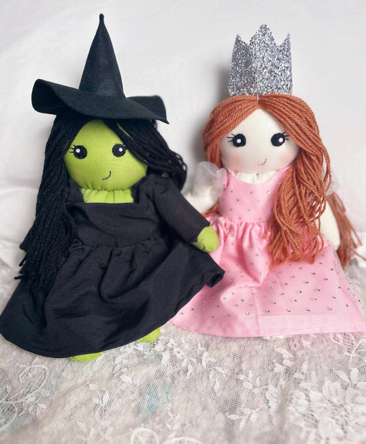 Handmade Good Witch or Wicked Witch - Sold Separately