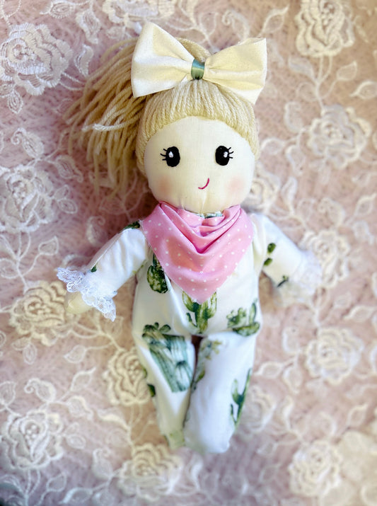 Handmade Cowgirl Baby Doll๐ต